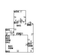 21 Stiles Ter, Newton, MA 02459 floor plan