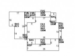 189 Lincoln St, Newton, MA 02461 floor plan