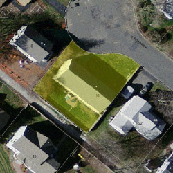 16 Avery Path, Newton, MA 02459 aerial view