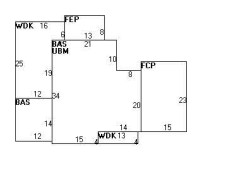 46 Roland St, Newton, MA 02461 floor plan