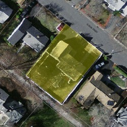 34 Van Wart Path, Newton, MA 02459 aerial view