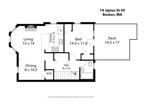 14 Upton St, Roxbury Xing, MA 02118 exterior