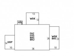 42 Vineyard Rd, Newton, MA 02459 floor plan