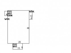 11 Paul St, Newton, MA 02459 floor plan