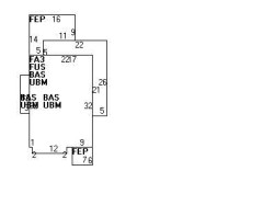 1 Bowdoin St, Newton, MA 02461 floor plan