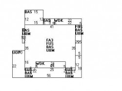 25 Hunnewell Ave, Newton, MA 02458 floor plan