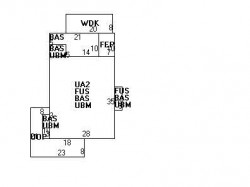 56 Hartford St, Newton, MA 02461 floor plan