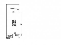 27 Indiana Ter, Newton, MA 02464 floor plan