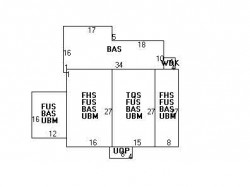 11 Merton St, Newton, MA 02458 floor plan