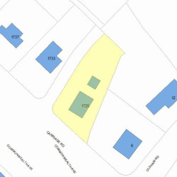 1725 Commonwealth Ave, Newton, MA 02465 plot plan