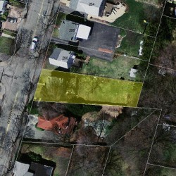 294 Cherry St, Newton, MA 02465 aerial view