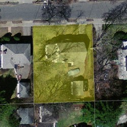 12 Hamlin Rd, Newton, MA 02459 aerial view