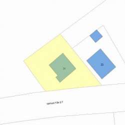 31 Nahanton St, Newton, MA 02459 plot plan
