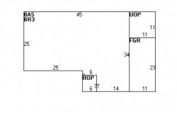 136 Christina St, Newton, MA 02461 floor plan