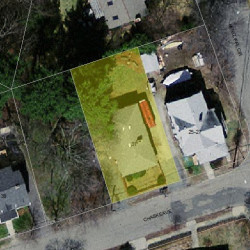 31 Chaske Ave, Newton, MA 02466 aerial view