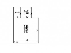 225 Webster St, Newton, MA 02465 floor plan