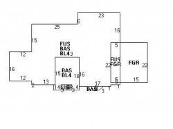 80 Dorcar Rd, Newton, MA 02459 floor plan