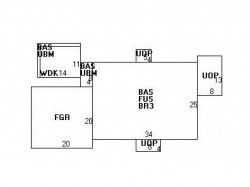 16 Bonmar Cir, Newton, MA 02466 floor plan