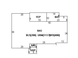 43 Philmore Rd, Newton, MA 02458 floor plan