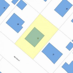 25 Walter St, Newton, MA 02459 plot plan