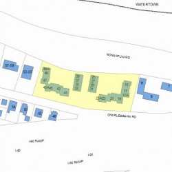 15 Charlesbank Rd, Newton, MA 02458 plot plan
