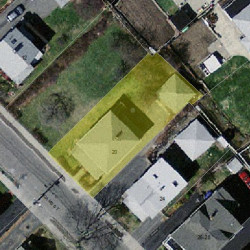 20 Adams St, Newton, MA 02460 aerial view