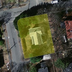 6 Columbus St, Newton, MA 02461 aerial view