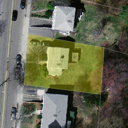 188 Dedham St, Newton, MA 02461 aerial view