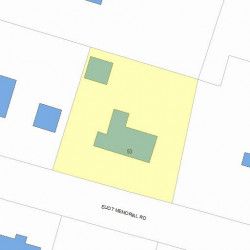 53 Eliot Memorial Rd, Newton, MA 02458 plot plan