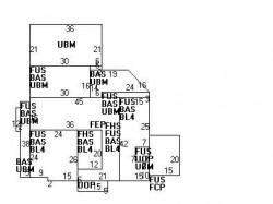 289 Park St, Newton, MA 02458 floor plan