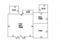 8 Sycamore Rd, Newton, MA 02459 floor plan