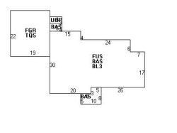 54 Ellis Rd, Newton, MA 02465 floor plan