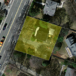 1828 Washington St, Newton, MA 02466 aerial view