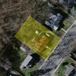 115 Wiswall Rd, Newton, MA 02459 aerial view