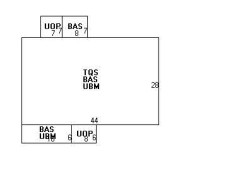 64 Maplewood Ave, Newton, MA 02459 floor plan