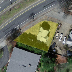 16 Phillips St, Newton, MA 02466 aerial view