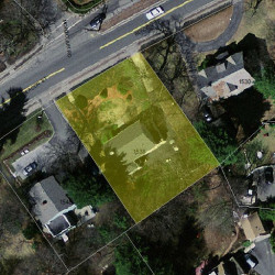 1538 Beacon St, Newton, MA 02468 aerial view