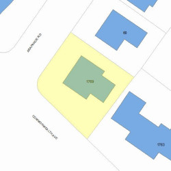 1769 Commonwealth Ave, Newton, MA 02466 plot plan