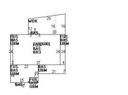 20 Norumbega Ct, Newton, MA 02466 floor plan