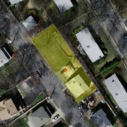 69 Taft Ave, Newton, MA 02465 aerial view