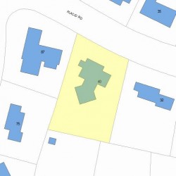 40 Placid Rd, Newton, MA 02459 plot plan