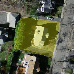 33 Avondale Rd, Newton, MA 02459 aerial view