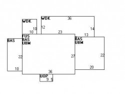 863 Chestnut St, Newton, MA 02468 floor plan