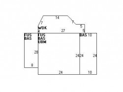 205 Cypress St, Newton, MA 02459 floor plan