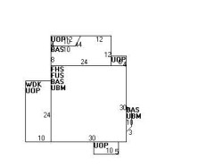 18 Groveland St, Newton, MA 02466 floor plan