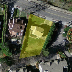 84 Jackson St, Newton, MA 02459 aerial view