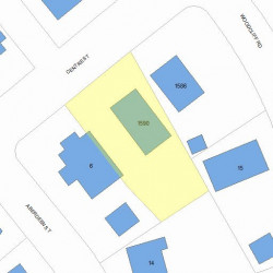 1590 Centre St, Newton, MA 02461 plot plan