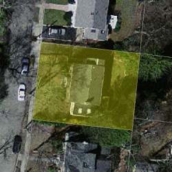 50 Solon St, Newton, MA 02461 aerial view