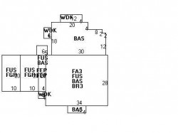17 Cochituate Rd, Newton, MA 02461 floor plan