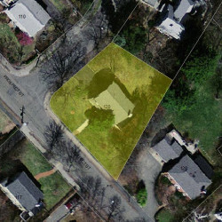 120 Prospect St, Newton, MA 02465 aerial view